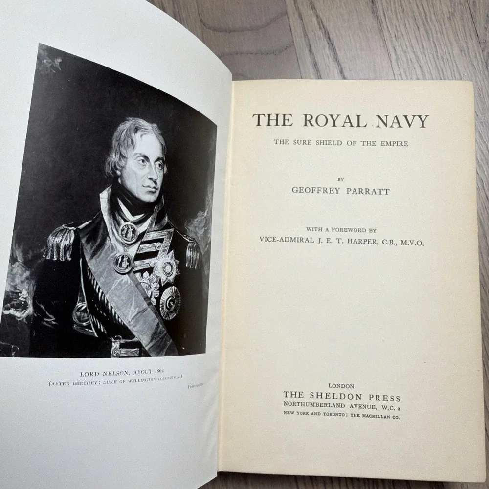 The Royal Navy: The Sure Shield of the Empire Parratt 1930‎ HB 1st Printing